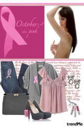 October is all about pink...