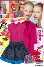 Trend report spring 2011: neon colors!