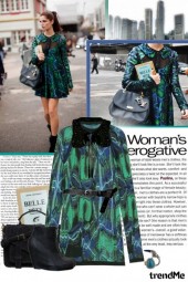 Street Style: Proenza dress!