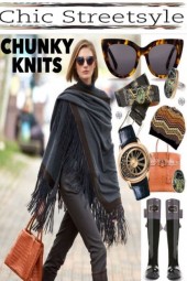 Chunky Knits: Cozy Streetstyle Fashion