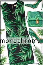 Happy Earth Day, MONOCHROME green