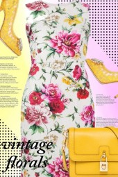 Vintage Floral dress