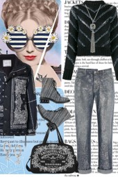 HOW TO WEAR SILVER DENIM