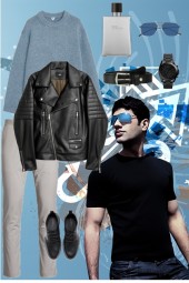 MAN LEATHER JACKET