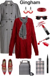 GINGHAM TRENCH