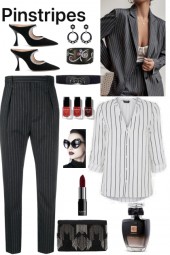HOW TO WEAR PINSTRIPES PANTS