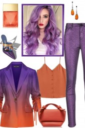 PURPLE AND ORANGE