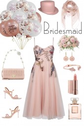 PINK FOR A SPRING BRIDESMAID