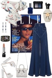 HOW TO WEAR PALAZZO DENIM