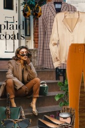 Fall Plaid Coats