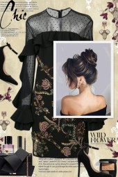 Be Chic in Dark Floral