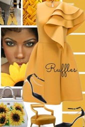 Sunflowers and Ruffles