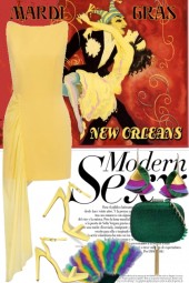 Mardi Gras Modern Style