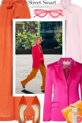 Street Smart Orange and Pink