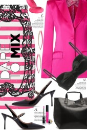 Hot Pink and Black 2020