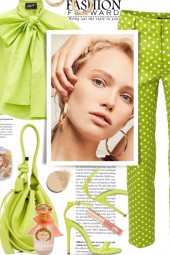 Fashion Forward in Lime