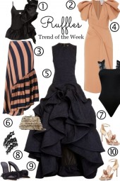 Ruffles....The Trend of The Week
