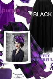 Purple and Black...Pretty Powerful