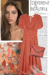 Different is Beautiful in Burnt Orange 