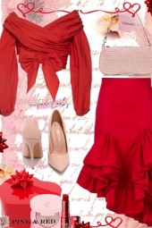 Pink and Red Valentine Looks