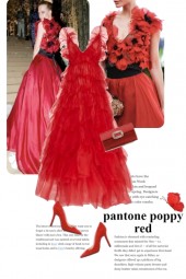 Pantone Poppy Red