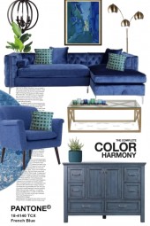 The Complete Color Harmony French Blue
