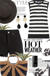 Black and White Hot Weather