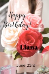 Happy Birthday Liana