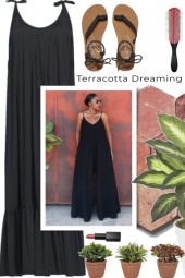 Terracotta and Black Dreaming