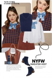 NYFW Sweater Vest Trend