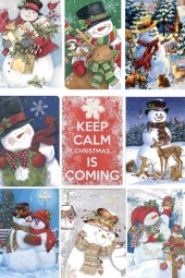 Keep Calm Snowman 