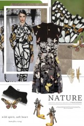 Nature Meets Fashion with Butterflies