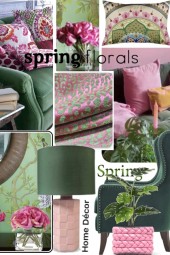 Spring Florals Home Decor