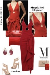 Simply Red Elegance