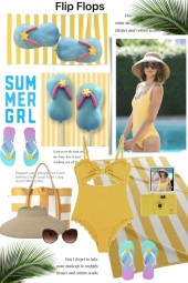 SUMMER GIRL FLIP FLOPS