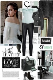 Black and Mint Love