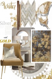 Winter Gold and Silver