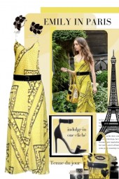Emily in Paris in Yellow
