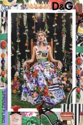 Spring Fling in Dolce and Gabbana
