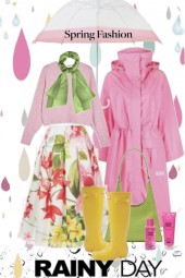 Rainy Day Spring Fashion