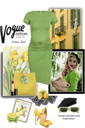 Vogue in Lemon and Lime