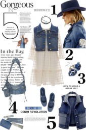 Gorgeous in Five with Denim