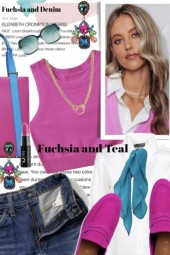 Fuchsia and Teal Trends