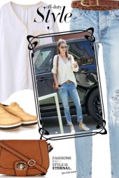 Alessandra Ambrosio - off-duty style