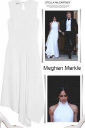 Meghan Markle - second wedding dress, made by