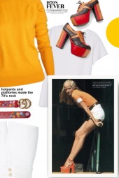hotpants and platforms made the 70's rock