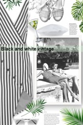 Black and white vintage 