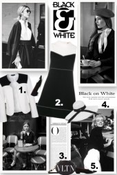 BLACK &amp; WHITE, CLASSIC LOOK!