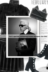 Karl Lagerfeld, pioneering fashion designer, has d