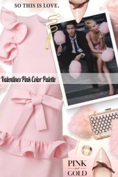 Valentines Pink Color Palette 